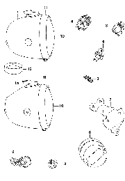 17 Phare,feu arrière,ampoules