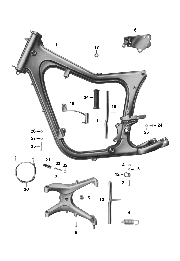 7 Cadre,béquille