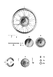 11 Roue avant,moyeu,frein