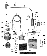 13 Dynamo,régulateur,batterie,bobine