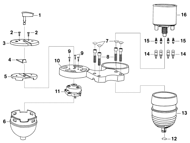 Ersatzteilkatalog elektrische Ausrüstung Instrumente Tacho Zündlichtschalter MZ ETZ 125/150