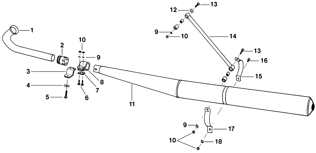 Ersatzteilkatalog Auspuff und Krümmer MZ ETZ 250