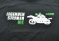 Preview: T-Shirt MZ Legenden sterben nie - SCHWARZ