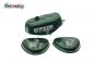 Preview: Tank Set mit Seitendeckel S51 S70 ForestGreen Metallic, versiegelt, mit Aufkleber Simson